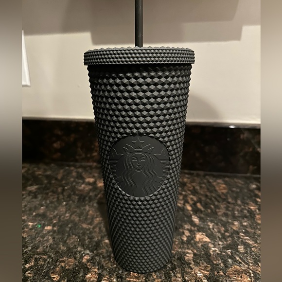 Black Matte spike Starbucks cup - Picture 1 of 8
